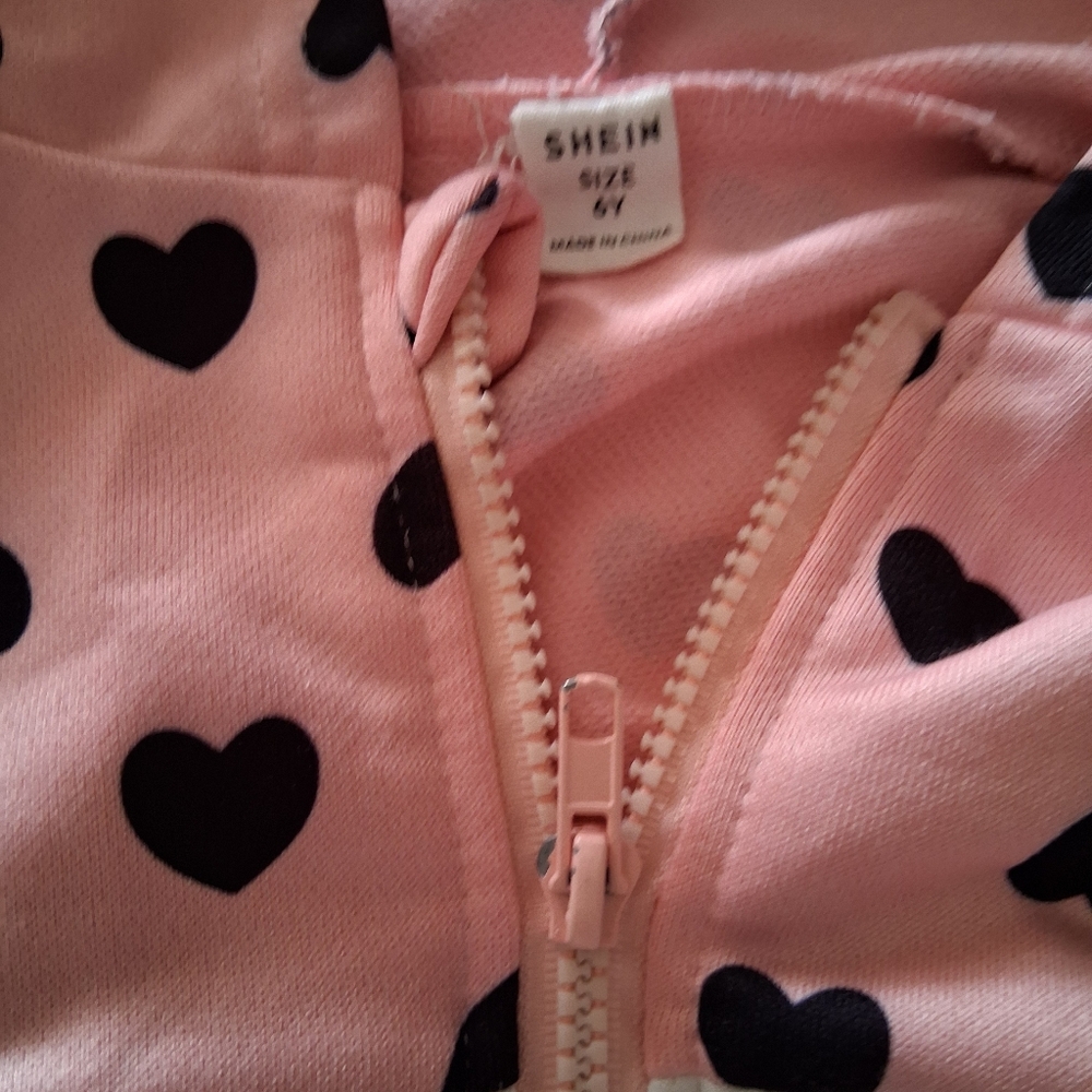 10/$40 SHEIN Girl's Zip-Up Hoodie Jacket - Picture 2 of 3